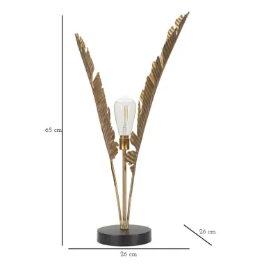 LAMPA STOŁOWA PALM 26X65 cm